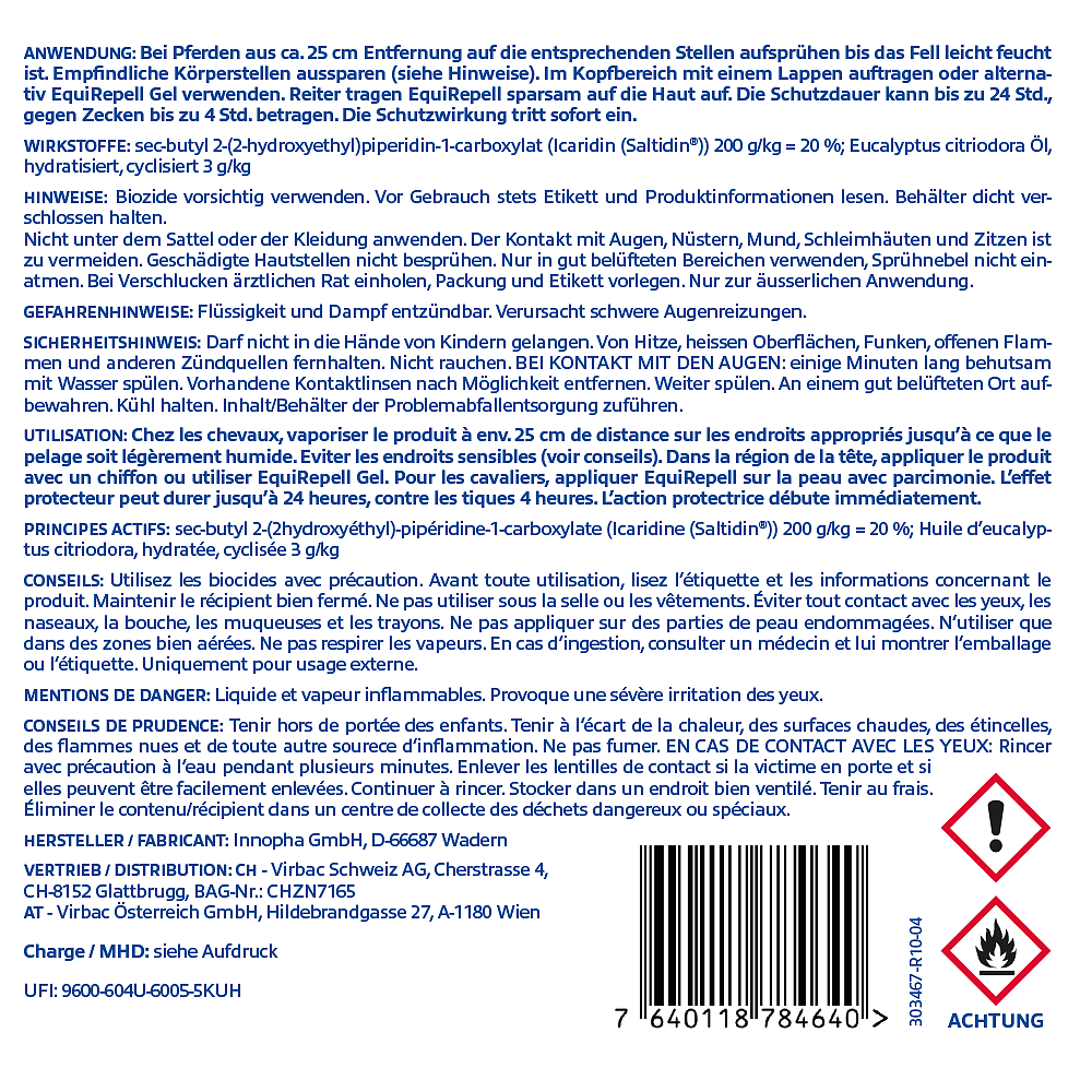 EquiRepell Spray de Virbac Image 3