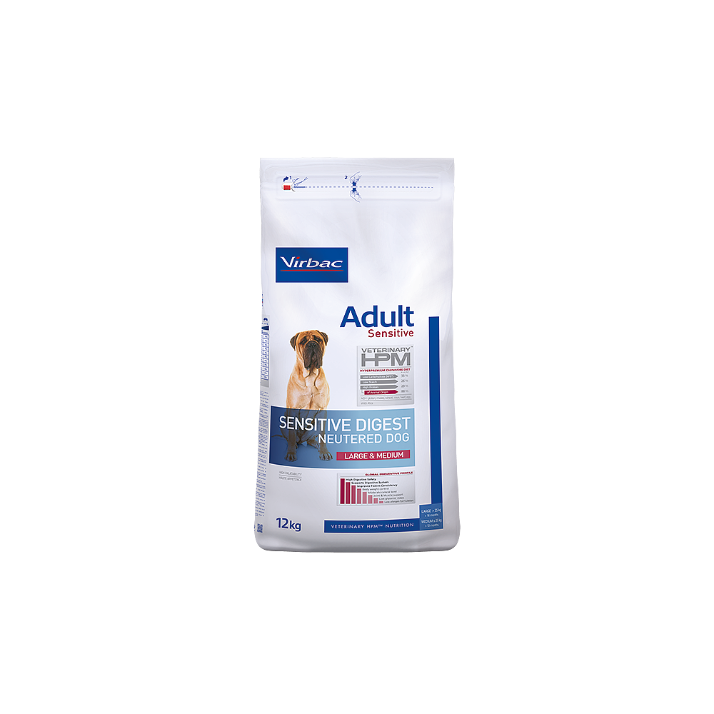 Adult Sensitive Digest Neutered Dog Large & Medium 3 kg de Virbac Image 2