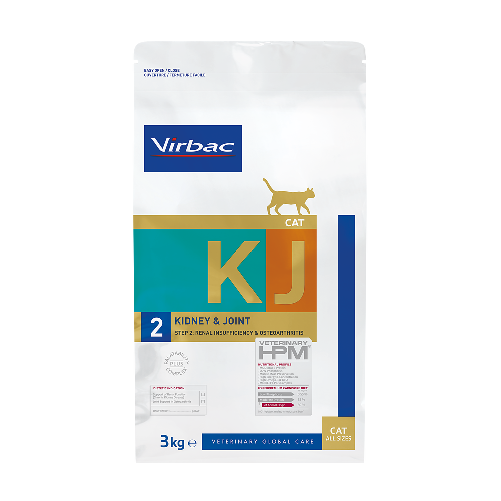 Cat Kidney & Joint KJ2 de Virbac Image 2