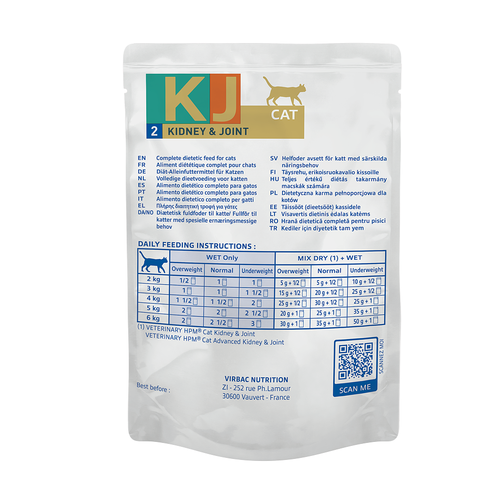 Cat Kidney & Joint KJ2 Wet de Virbac Image 3