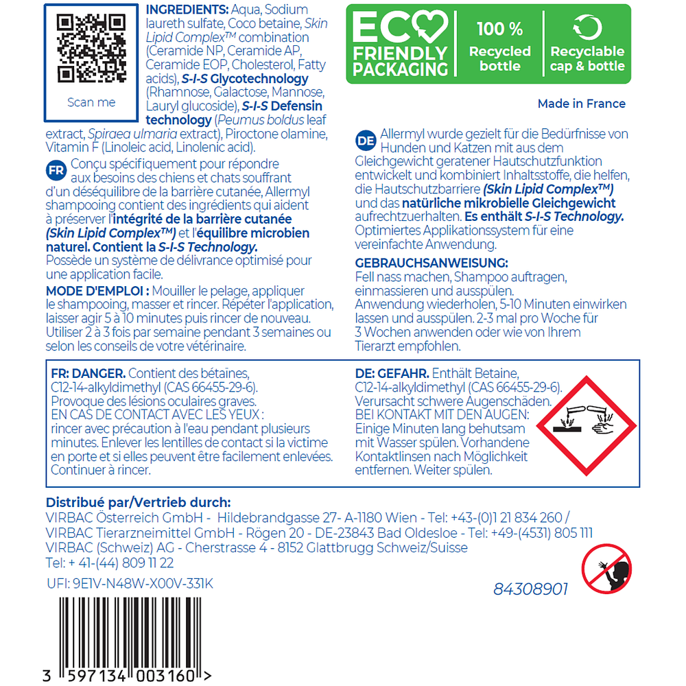 Shampooing Allermyl  de Virbac Image 3