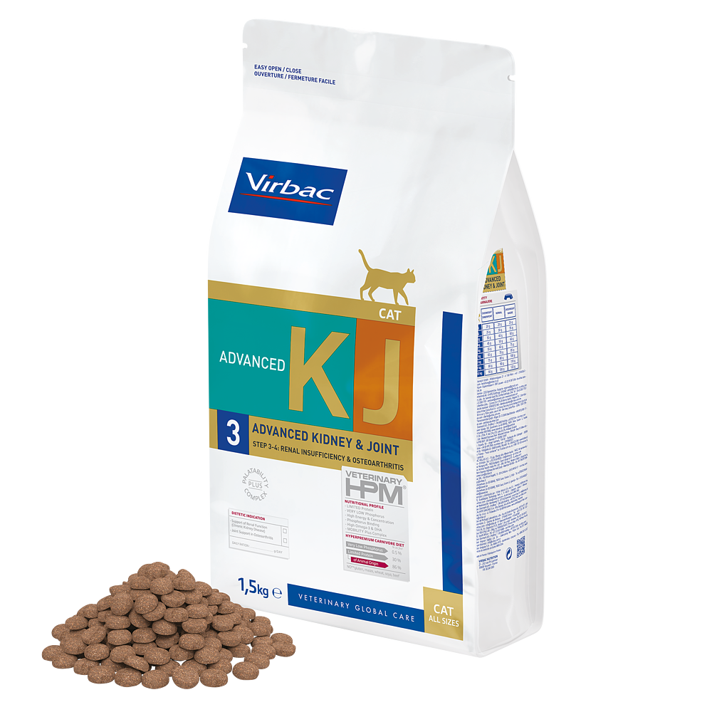 Cat Advanced Kidney & Joint KJ3 de Virbac