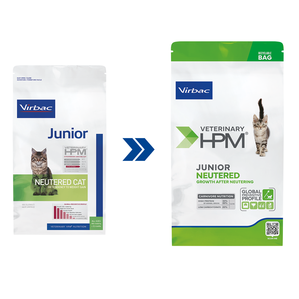 Cat Junior Neutered de Virbac