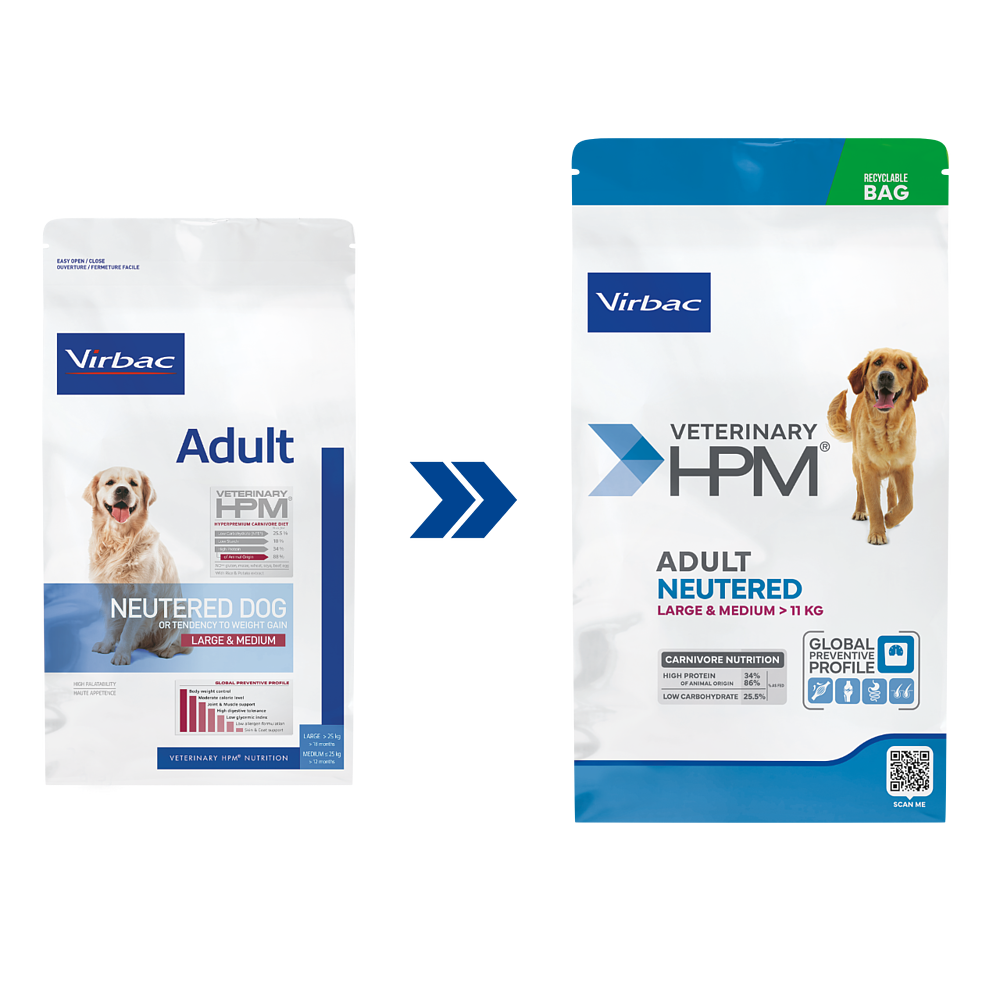 Dog Adult Large & Medium Neutered de Virbac