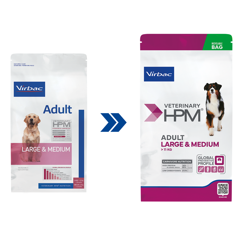 Dog Adult Large & Medium de Virbac