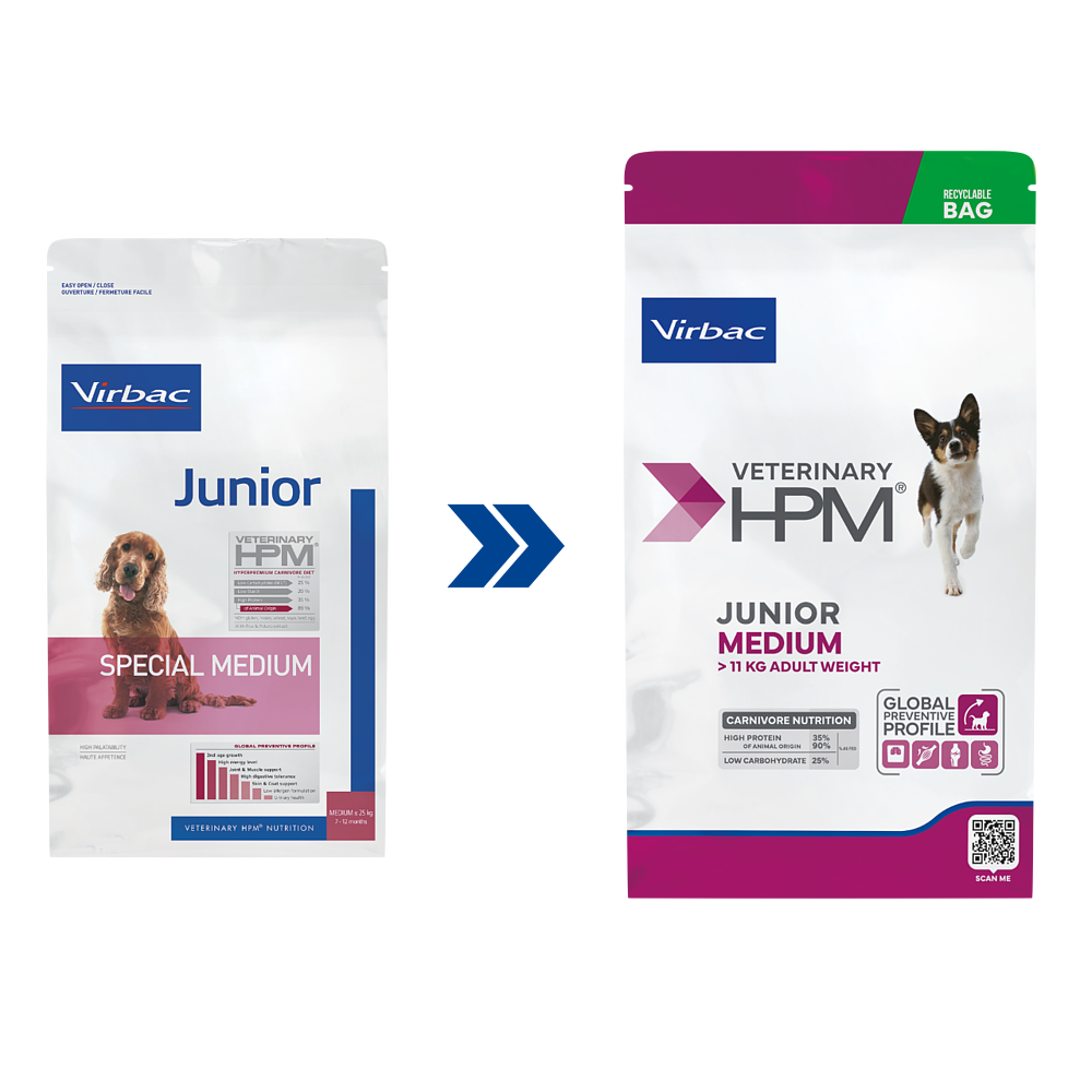 Junior Medium Dog de Virbac