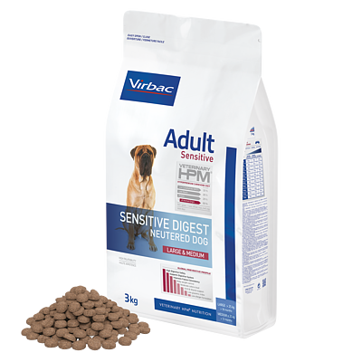 Adult Sensitive Digest Neutered Dog Large & Medium 3 kg de Virbac