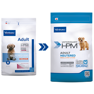 Dog Adult Small & Toy Neuterd de Virbac